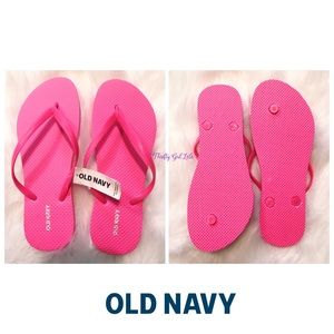Pink Old Navy Flip flops